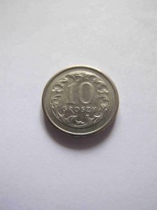 Польша 10 грошей 1992