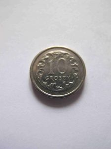 Польша 10 грошей 2004
