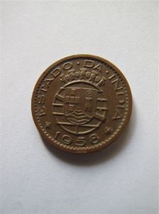 Португальская Индия 10 сентаво 1958
