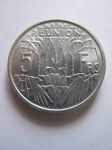 Монета Французский Реюньон 5 франков 1955 UNC