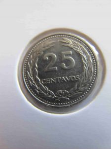 Сальвадор 25 сентаво 1977