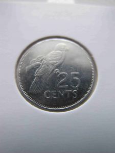 Сейшелы 25 центов 1997