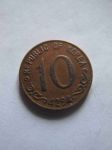 Монета Южная Корея 10 хван 1961