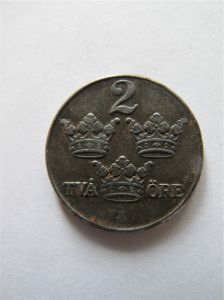 Швеция 2 эре 1946