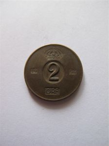 Швеция 2 эре 1954