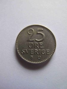 Швеция 25 эре 1963