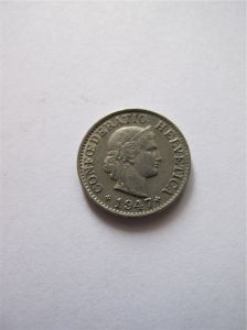 Швейцария 5 раппенов 1947