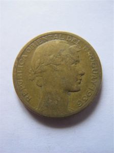 Уругвай 10 сентимо 1936