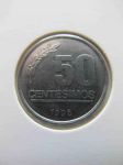 Монета Уругвай 50 сентимо 1998