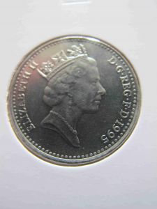 Великобритания 10 пенсов 1995