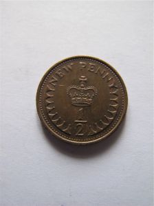 Великобритания 1/2 пенни 1978