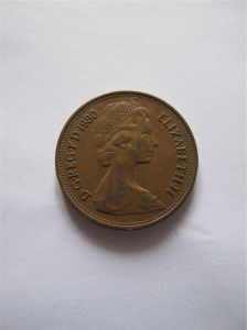 Великобритания 2 пенса 1980