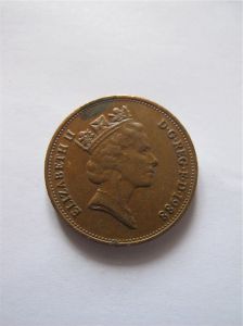 Великобритания 2 пенса 1988
