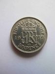 Монета Великобритания 6 пенсов 1939 серебро