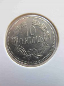 Венесуэла 10 сентимо 1971