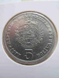 Венесуэла 5 боливар 1977