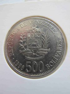 Венесуэла 500 боливар 1998