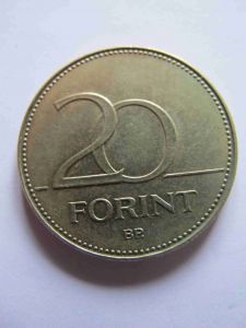 Венгрия 20 форинтов 1994